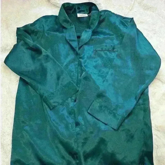 Victoria's Secret Other - Victoria Secret Vintage Gold Label Long Slip‎ Dress Long Sleeve Sz S